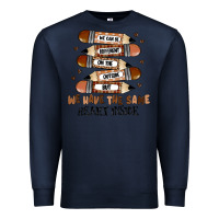 Navy we have the same heart inside Premium Sweatshirt - MaliasSmallBusiness