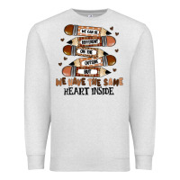 Oatmeal Heather we have the same heart inside Premium Sweatshirt - MaliasSmallBusiness