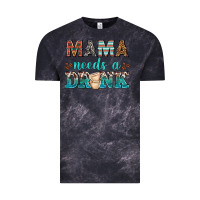 Cloud Black mama needs a drink Vintage Tee - texasbilliewilder