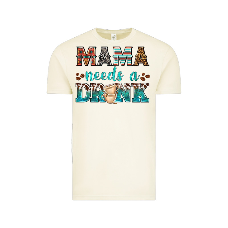 Mama Needs A Drink Vintage Tee by texasbilliewilder | Teevron