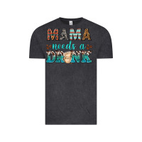 Vintage Black mama needs a drink Vintage Tee - texasbilliewilder