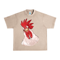 French Oak silly chicken head Urban Heavy Tee - RanaPortraitStore
