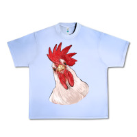 Grape Ice silly chicken head Urban Heavy Tee - RanaPortraitStore