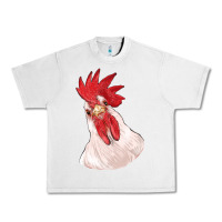 Lunar Rock silly chicken head Urban Heavy Tee - RanaPortraitStore