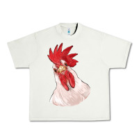 Pistachio silly chicken head Urban Heavy Tee - RanaPortraitStore