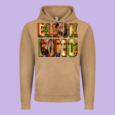 Black King Vintage Hoodie Designed By Zillion Design Studio