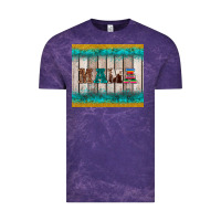 Cloud Purple western turquoise mama Vintage Tee - BarkalooDesign
