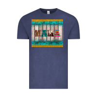 Vintage Denim western turquoise mama Vintage Tee - BarkalooDesign