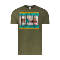 Vintage Olive western turquoise mama Vintage Tee - BarkalooDesign