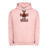 Pigment Salmon Best Mom in the World Urban Hoodie - Bettercallsaul