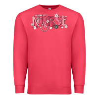 Cardinal nurse breast cancer awareness Premium Sweatshirt - MaliasSmallBusiness