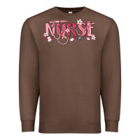 Chestnut nurse breast cancer awareness Premium Sweatshirt - MaliasSmallBusiness