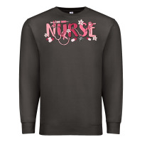 Smoke nurse breast cancer awareness Premium Sweatshirt - MaliasSmallBusiness