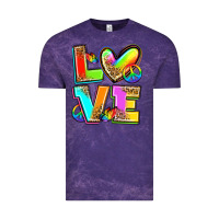 Cloud Purple love pride Vintage Tee - Zillion Design Studio