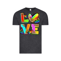 Vintage Black love pride Vintage Tee - Zillion Design Studio