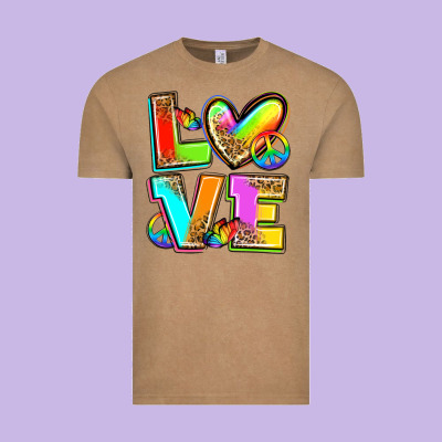 Love Pride Vintage Tee Designed By Zillion Design Studio