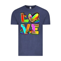 Vintage Denim love pride Vintage Tee - Zillion Design Studio