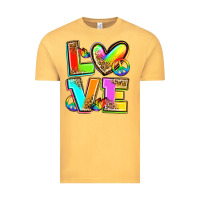 Vintage Mustard love pride Vintage Tee - Zillion Design Studio