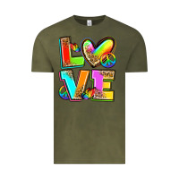 Vintage Olive love pride Vintage Tee - Zillion Design Studio