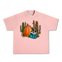Salmon sunflower cactus pumpkin fall Urban Heavy Tee - RanaPortraitStore
