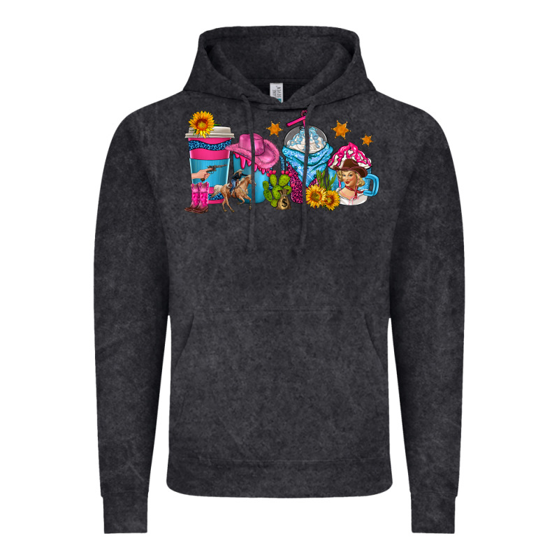 Cowgirl Coffee Cups Vintage Hoodie by texasbilliewilder | Teevron