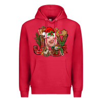 Cardinal joy christmas with pig bbs Premium Hoodie - BundleAndBundleShop