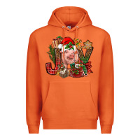 Carrot joy christmas with pig bbs Premium Hoodie - BundleAndBundleShop