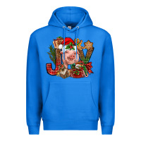 True Royal joy christmas with pig bbs Premium Hoodie - BundleAndBundleShop