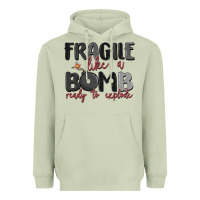 Matcha fragile like a bomb ready to explode Heavyweight Hoodie - MaliasSmallBusiness