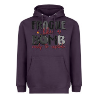 Plum fragile like a bomb ready to explode Heavyweight Hoodie - MaliasSmallBusiness