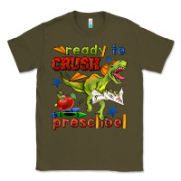 Army Green ready to crush preschool Classic Tee - BundleAndBundleShop