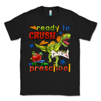 Black ready to crush preschool Classic Tee - BundleAndBundleShop