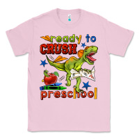 Bubblegum Pink ready to crush preschool Classic Tee - BundleAndBundleShop
