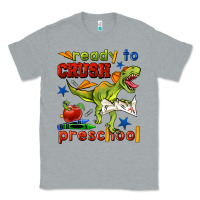Heather Grey ready to crush preschool Classic Tee - BundleAndBundleShop