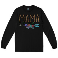 Black mama Long Sleeve Tee - CowhideDigitalArt