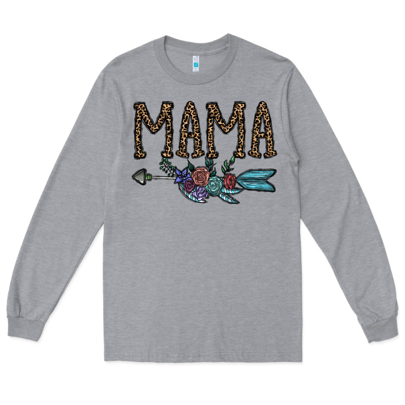Mama Long Sleeve Tee by CowhideDigitalArt | Teevron