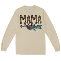 Mushroom mama Long Sleeve Tee - CowhideDigitalArt