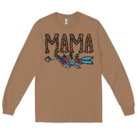 Toasted Coconut mama Long Sleeve Tee - CowhideDigitalArt