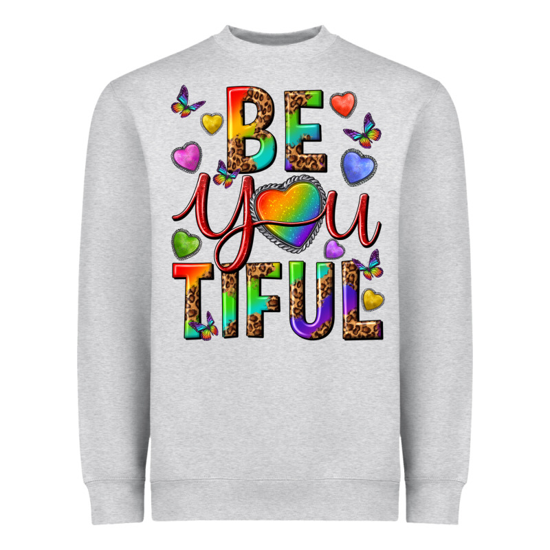 Pride Be You Tiful Heavyweight Sweatshirt by texasbilliewilder | Teevron