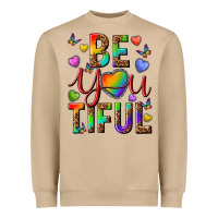 Mushroom pride be you tiful Heavyweight Sweatshirt - texasbilliewilder