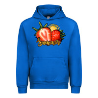 Cobalt Strawberry Summer Urban Hoodie - Bettercallsaul