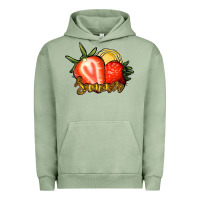 Pigment Oil Green Strawberry Summer Urban Hoodie - Bettercallsaul