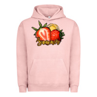 Pigment Salmon Strawberry Summer Urban Hoodie - Bettercallsaul