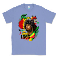 Colony Blue free ish since 1865 Classic Tee - HRA Design Shop