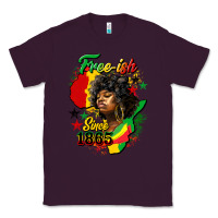 Plum free ish since 1865 Classic Tee - HRA Design Shop