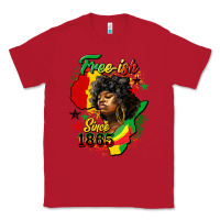 Red free ish since 1865 Classic Tee - HRA Design Shop
