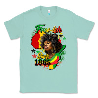 Seafoam free ish since 1865 Classic Tee - HRA Design Shop