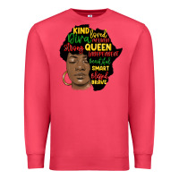 Cardinal black woman africa silhouette Premium Sweatshirt - MaliasSmallBusiness