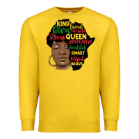 Lemon black woman africa silhouette Premium Sweatshirt - MaliasSmallBusiness