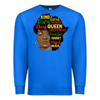 True Royal black woman africa silhouette Premium Sweatshirt - MaliasSmallBusiness